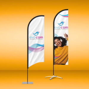 Drapeaux publicitaires